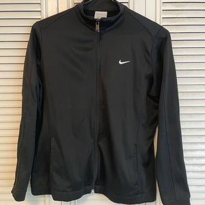 Black Nike Golf Therma-Fit Jacket, Size Large